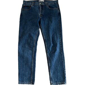 Zara Men's 34 Medium Wash Straight Leg Blue Jeans